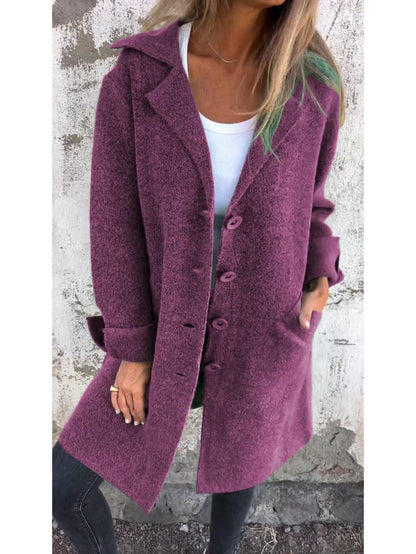 Celine™ - Manteau long décontracté pour l'automne