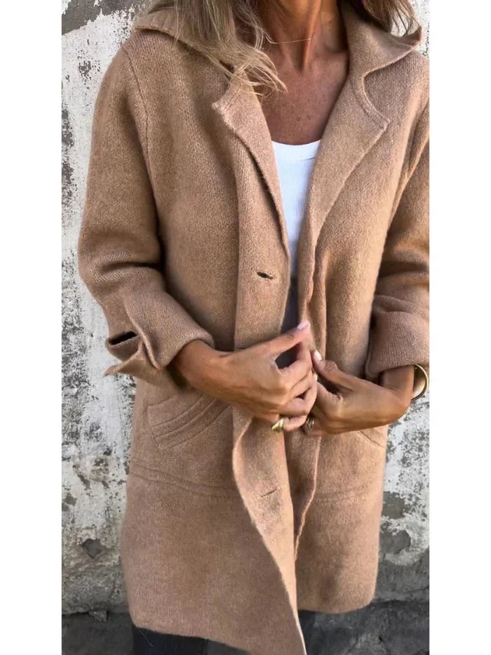 Celine™ - Manteau long décontracté pour l'automne
