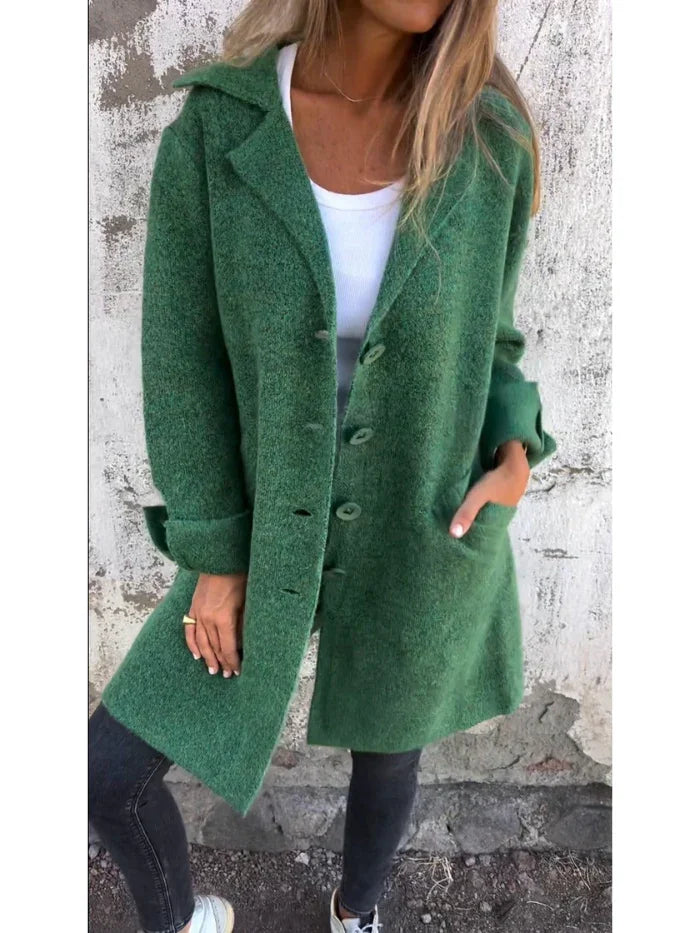 Celine™ - Manteau long décontracté pour l'automne