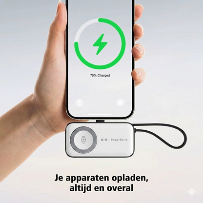 PowerCharge™ | Des journées entières de batterie pleine, même sans électricité !