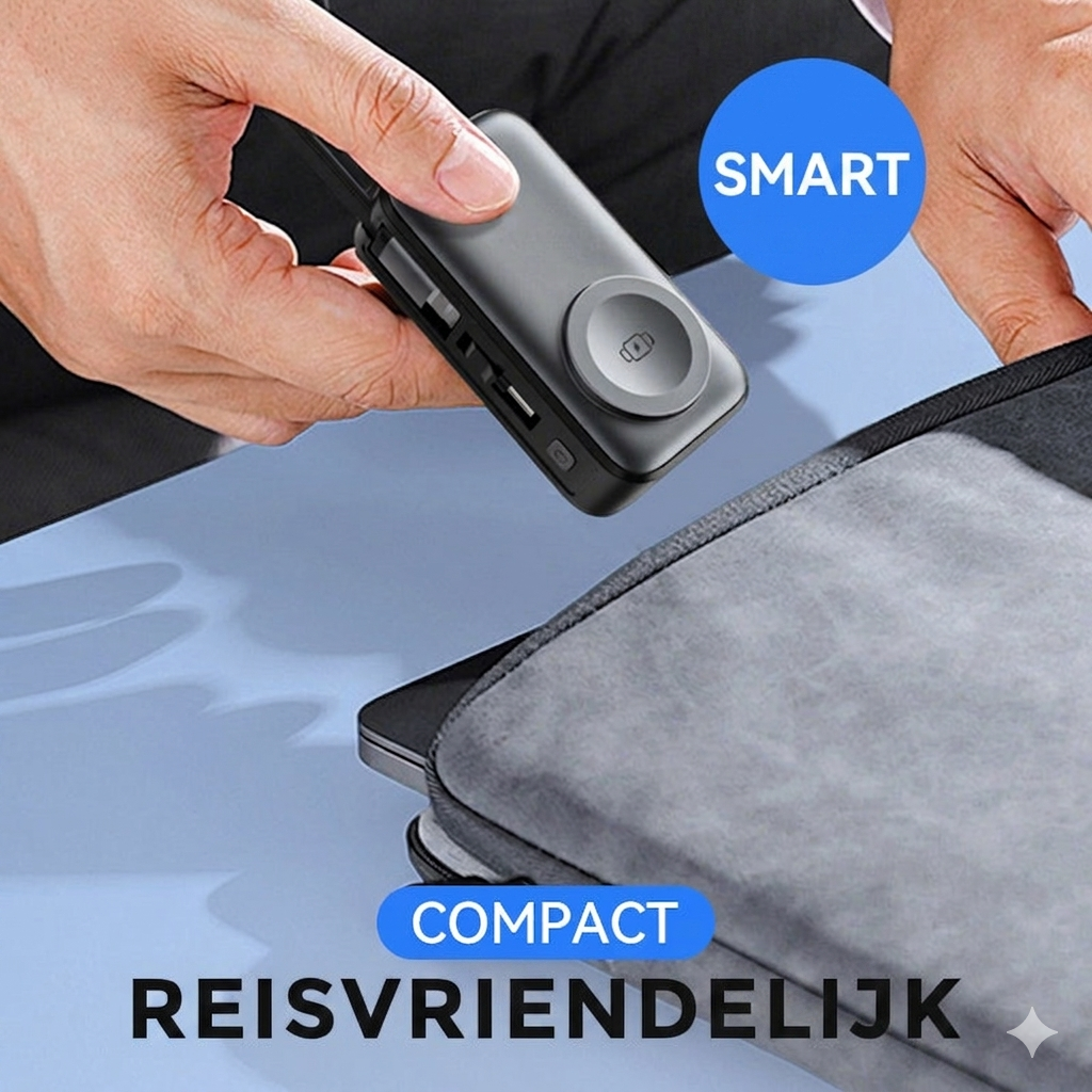 PowerCharge™ | Des journées entières de batterie pleine, même sans électricité !