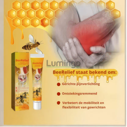 BeeRelief | Directe Verlichting van Gewrichts- en Spierpijn | 1+2 gratis