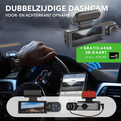 DualCam™ - Double dashcam pour une vision intégrale