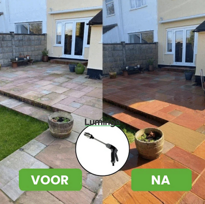 PowerClean™ | Transformez votre tuyau d'arrosage en nettoyeur haute pression
