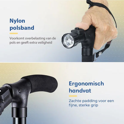 ErgoSteady Wandelstok | Voor Vertrouwen en Gemak in Elke Stap