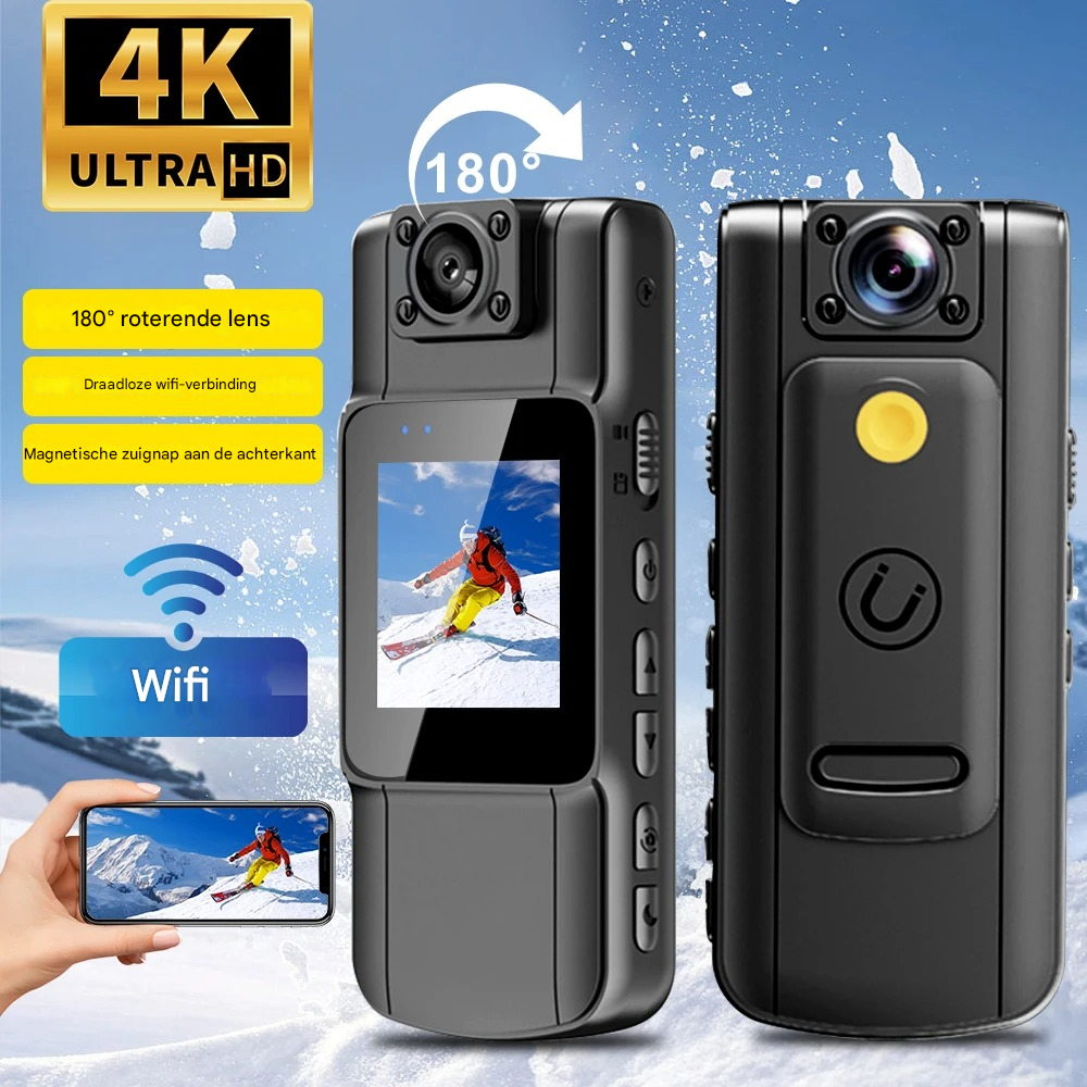 SecureCam™ 4K | De camera die je beschermt, dag en nacht