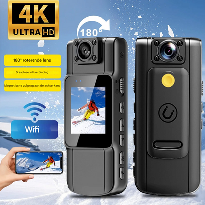 SecureCam™ 4K | De camera die je beschermt, dag en nacht