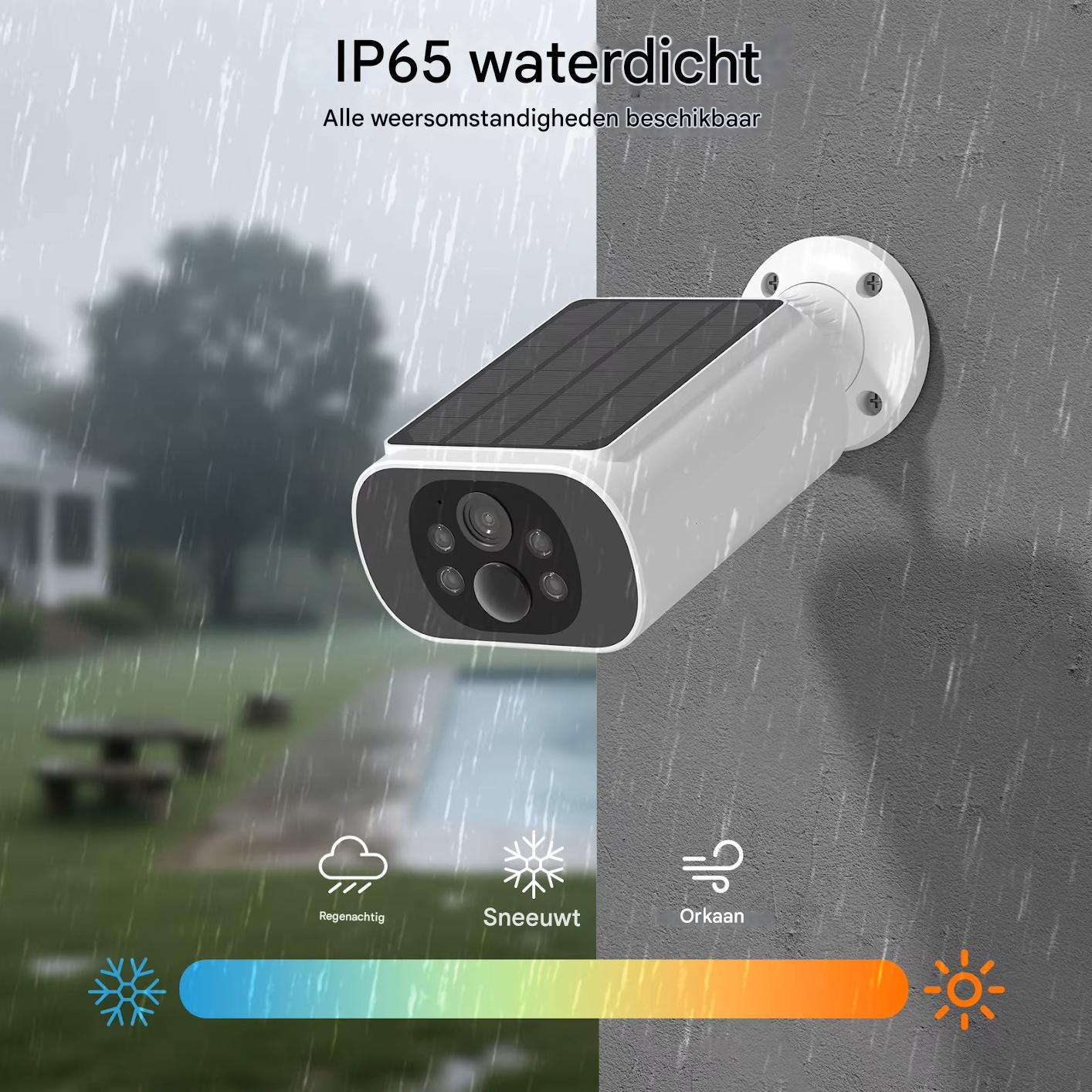 SolarCam™ | Altijd beveiligd, zonder stroom, zonder wifi en zonder kabels