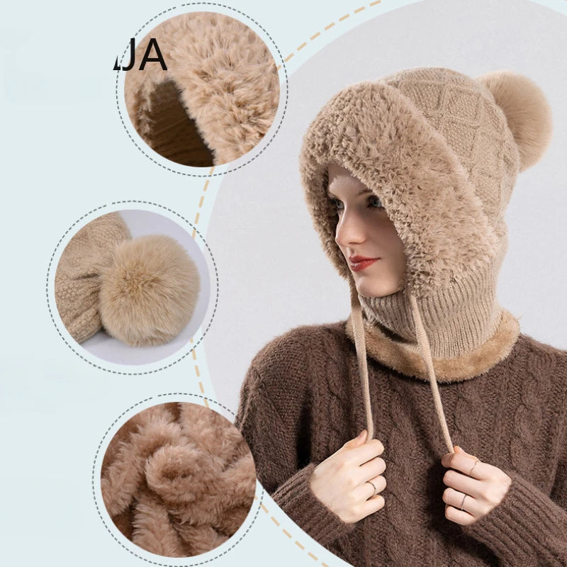 Snuggy™ | Douceur coupe-vent et imperméable pour le cou, la tête et le visage