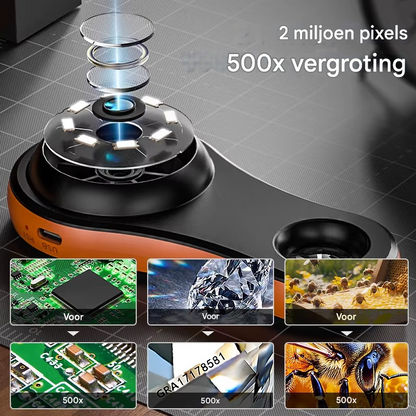 OptiZoom 500 | Zie elk detail haarscherp op groot scherm of LCD