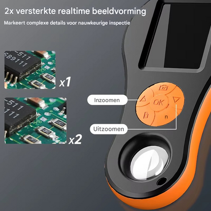 OptiZoom 500 | Zie elk detail haarscherp op groot scherm of LCD