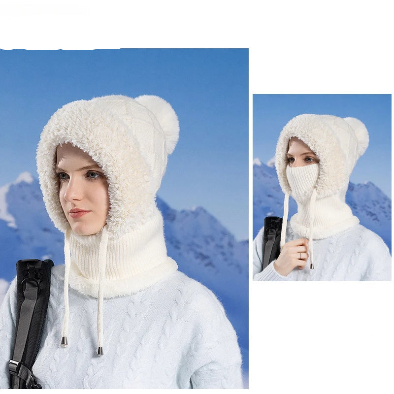 Snuggy™ | Douceur coupe-vent et imperméable pour le cou, la tête et le visage