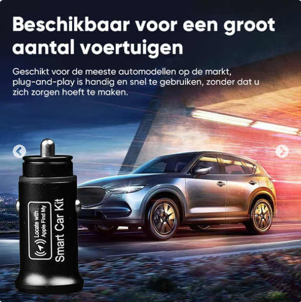 TrackCharge™ | Altijd direct zicht op je auto, waar je ook bent