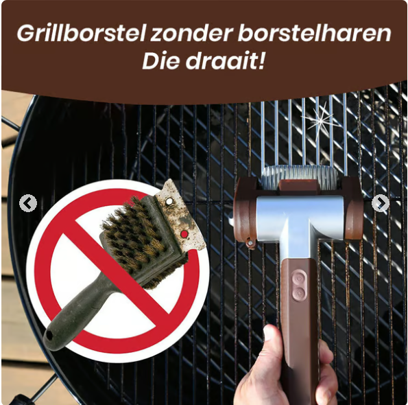 GrillCleaner Pro | De snelste, makkelijkste en veiligste manier om je bbq schoon te maken!
