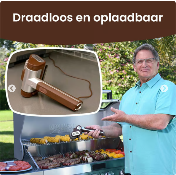 GrillCleaner Pro | De snelste, makkelijkste en veiligste manier om je bbq schoon te maken!