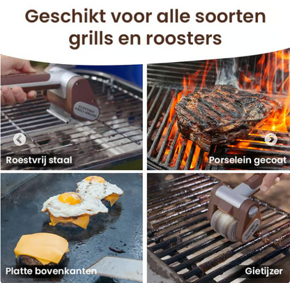 GrillCleaner Pro | De snelste, makkelijkste en veiligste manier om je bbq schoon te maken!