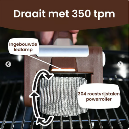 GrillCleaner Pro | De snelste, makkelijkste en veiligste manier om je bbq schoon te maken!