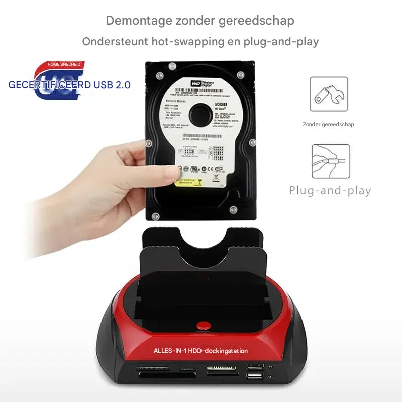 TotalRecovery Dock™ | Herstel al je bestanden in seconden