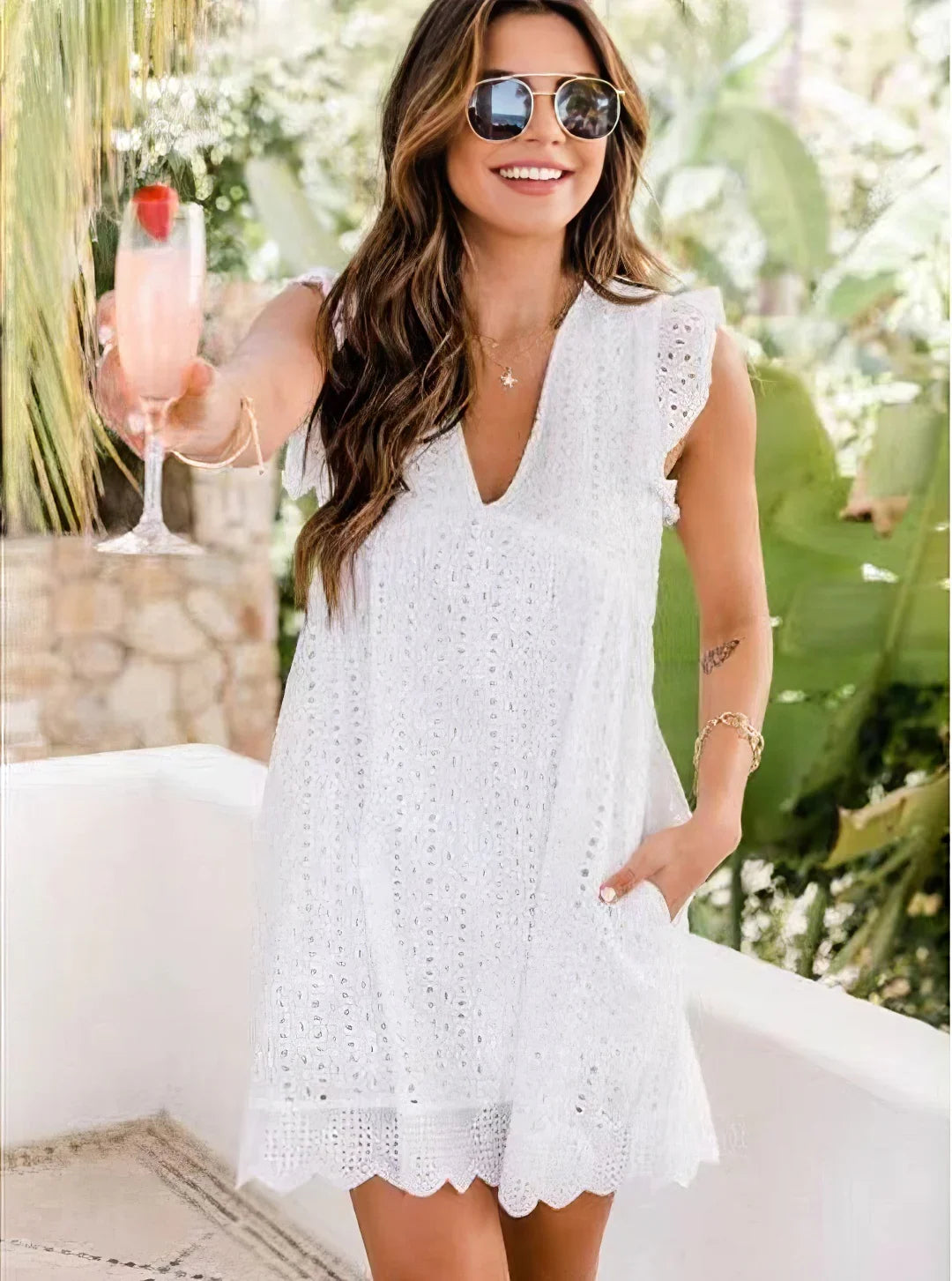 Daisy | Robe d'été avec short et poches