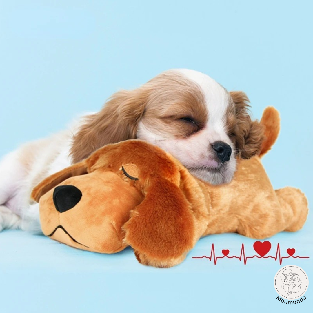 SnuggleBuddy - Peluche pour chien avec un vrai battement de cœur 💕