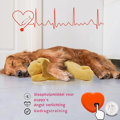SnuggleBuddy - Peluche pour chien avec un vrai battement de cœur 💕