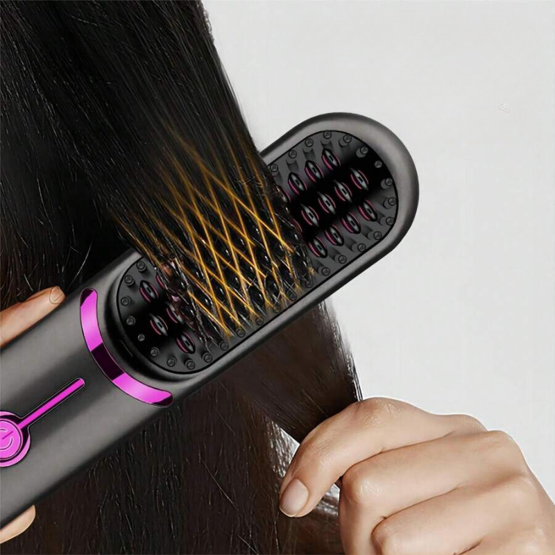 Nuvolo Brush Pro™ | Zeg vaarwel tegen plat haar: de hele dag lift en glans zonder schade!