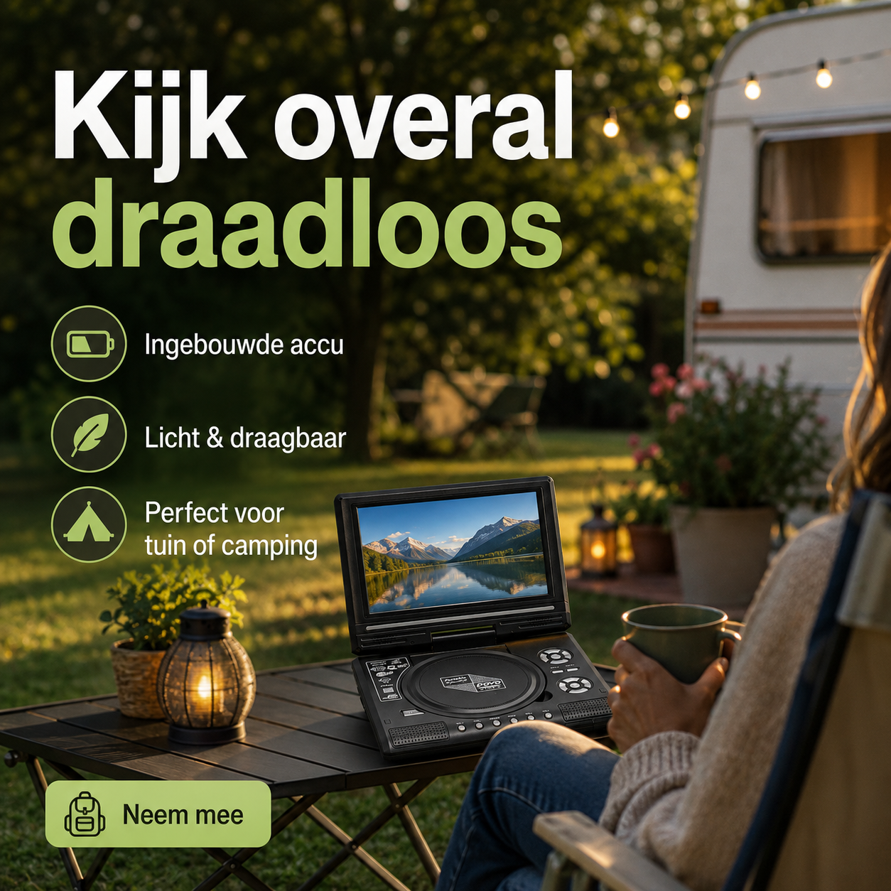 CineGo™ – Geen internet of stroom nodig: altijd en overal films kijken