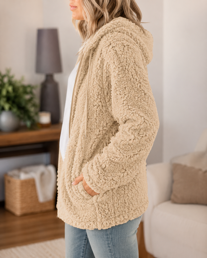 Teddy | Zacht en warm vest met rits
