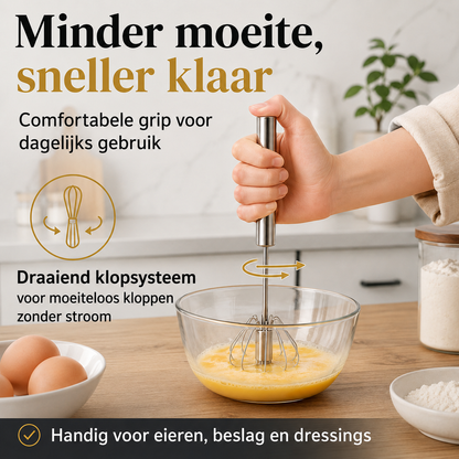 MixMate™ | Snel en makkelijk mixen zonder mixer, snoeren of vermoeide polsen | 1+1 gratis