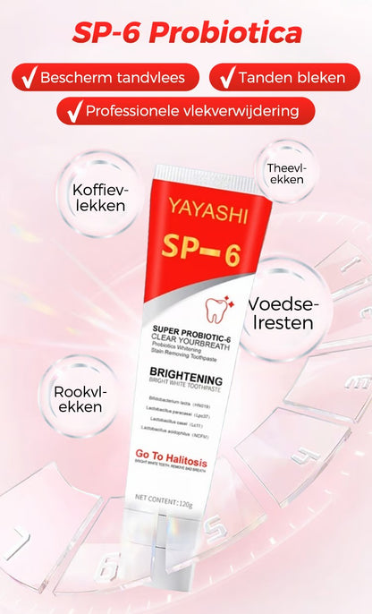 ProWhiten+™ | Wittere tanden en een frisse adem | 1+2 gratis