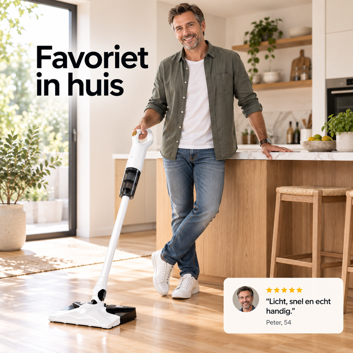 Tyfon | Aspirateur et nettoyeur sans fil 2 en 1