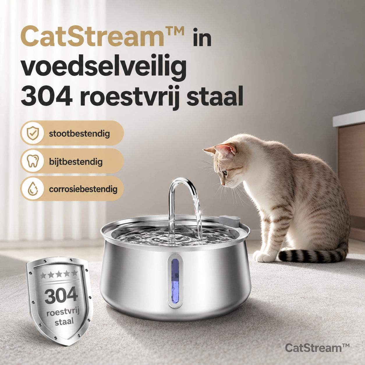 CatStream™ | De Ultieme Levensverzekering Voor De Nieren Van Uw Kat