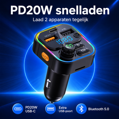 DriveSync™ | Muziek, handsfree bellen & snelladen in elke auto