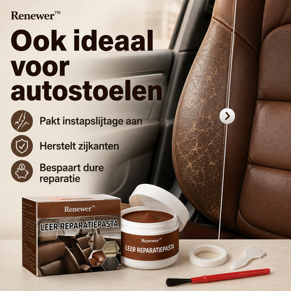 Renewer™ – De snelle oplossing voor beschadigd leer | 1+1 gratis