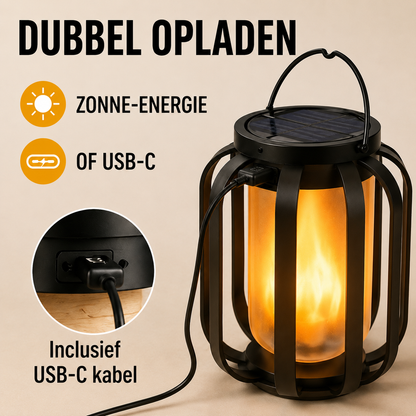 FlameGlow | Altijd licht, zelfs zonder stopcontact of zon
