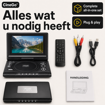 CineGo™ – Geen internet of stroom nodig: altijd en overal films kijken