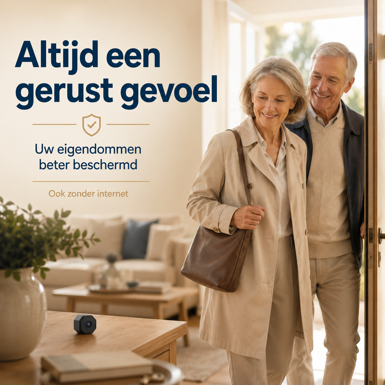MiniCam™ – Houdt Dag En Nacht Uw Woning En Spullen In De Gaten