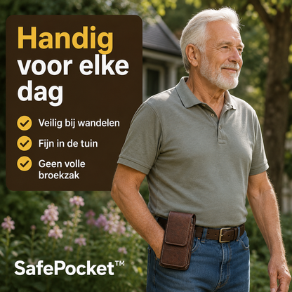 SafePocket™ – 100% Beschermd Tegen Vallen, Verliezen & Diefstal | 1+1 gratis
