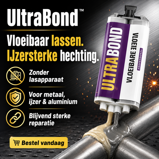 UltraBond™ – Herstelt Metaal Snel & Eenvoudig Zonder Lasapparaat | 1+2 gratis