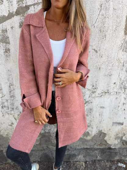 Celine™ - Manteau long décontracté pour l'automne