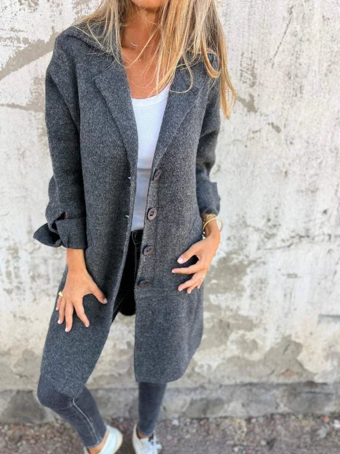 Celine™ - Manteau long décontracté pour l'automne