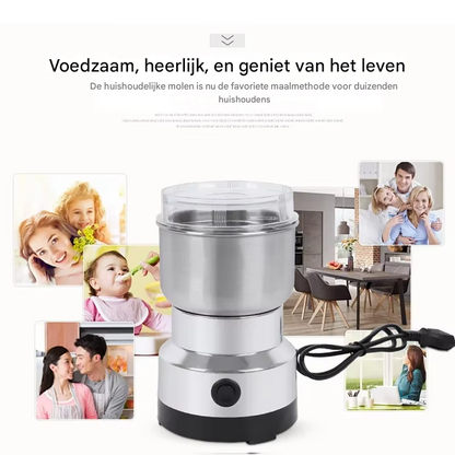 GrindMaster™ | Le seul moulin avec de l'inox indestructible, sans microplastique