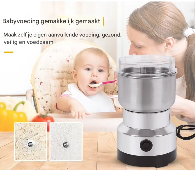 GrindMaster™ | Le seul moulin avec de l'inox indestructible, sans microplastique
