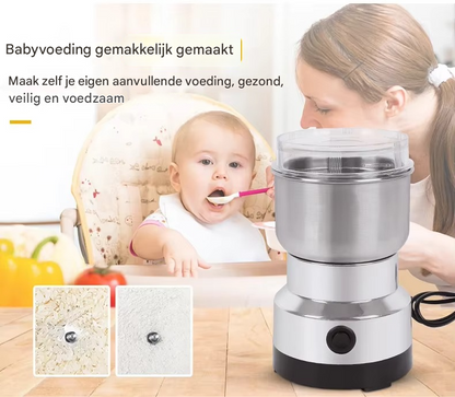 GrindMaster™ | Le seul moulin avec de l'inox indestructible, sans microplastique
