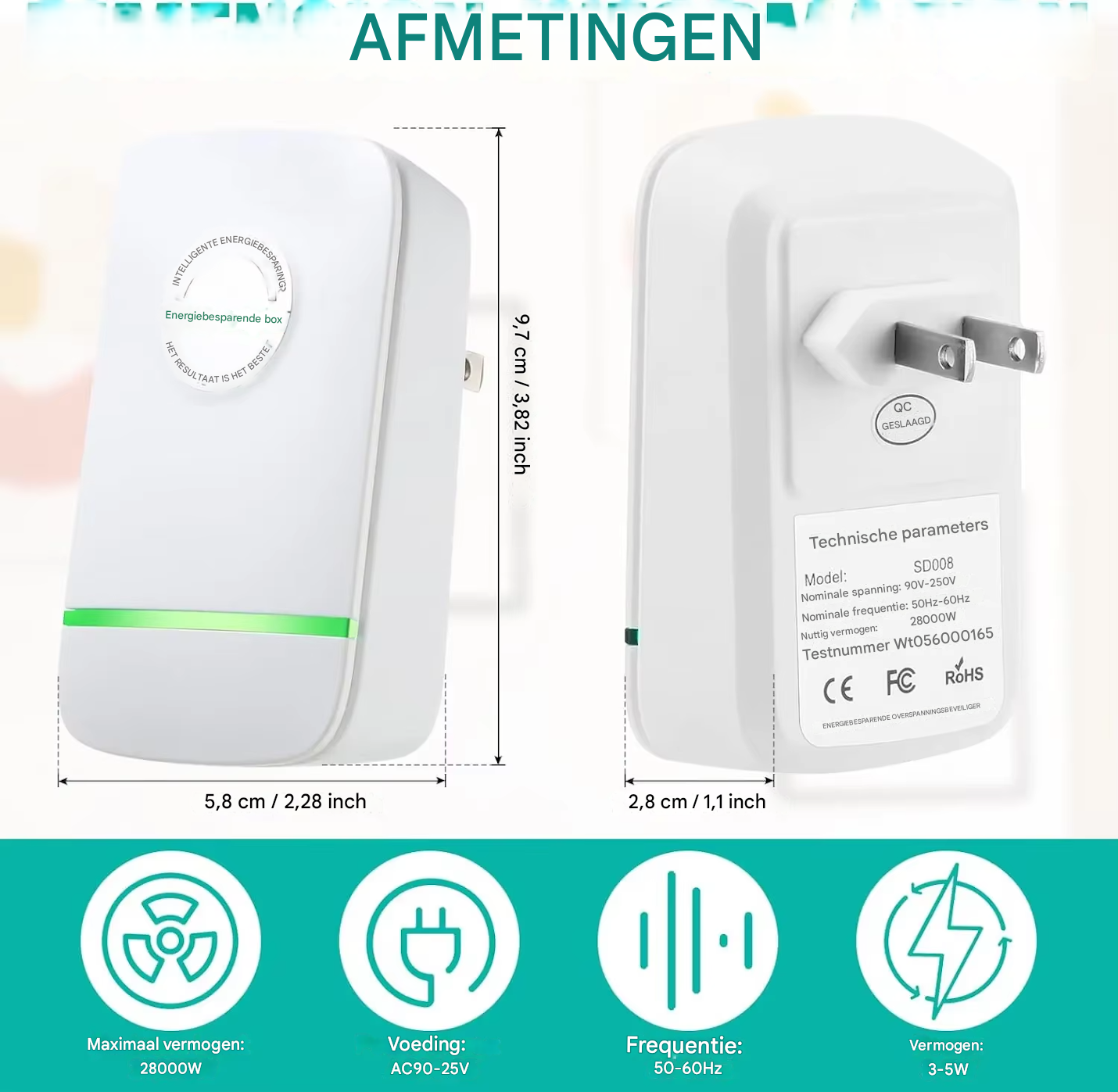 WattWise™ | Plug, Play & Bespaar: Direct resultaat | 1+1 GRATIS