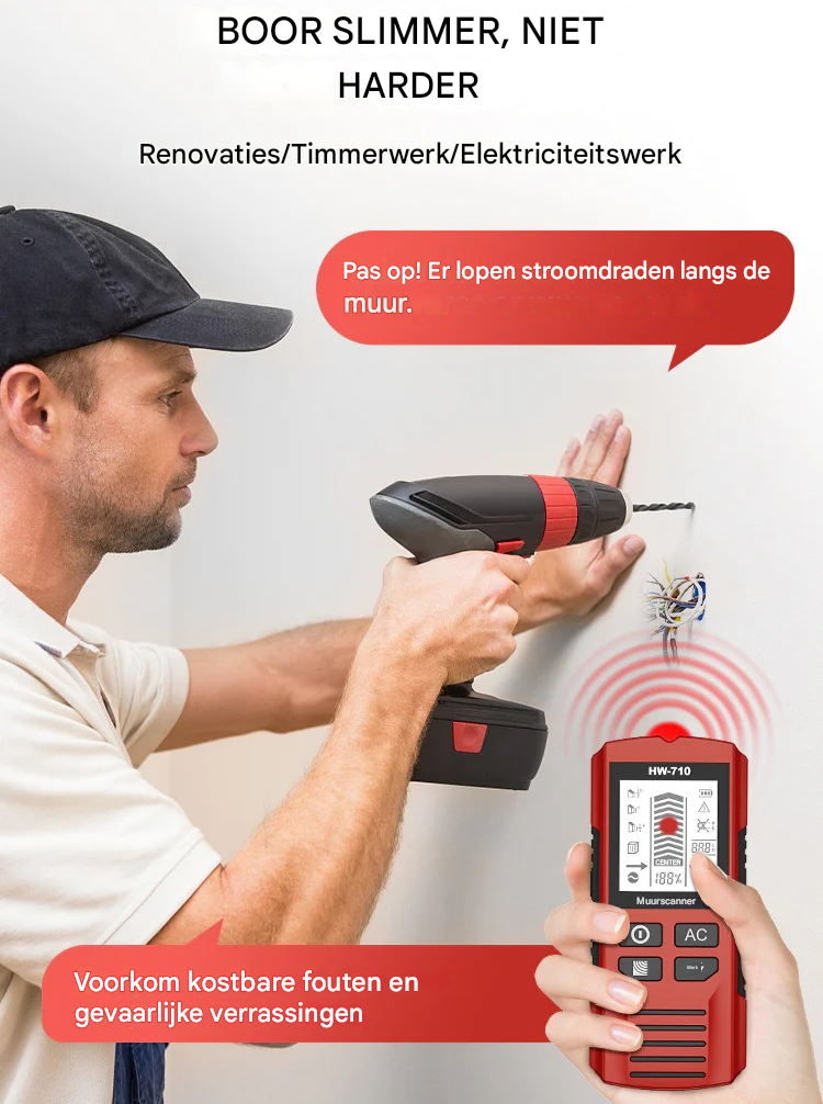 DrillGuard Pro – Jouw Slimme Oplossing voor Veilig Boren & Monteren
