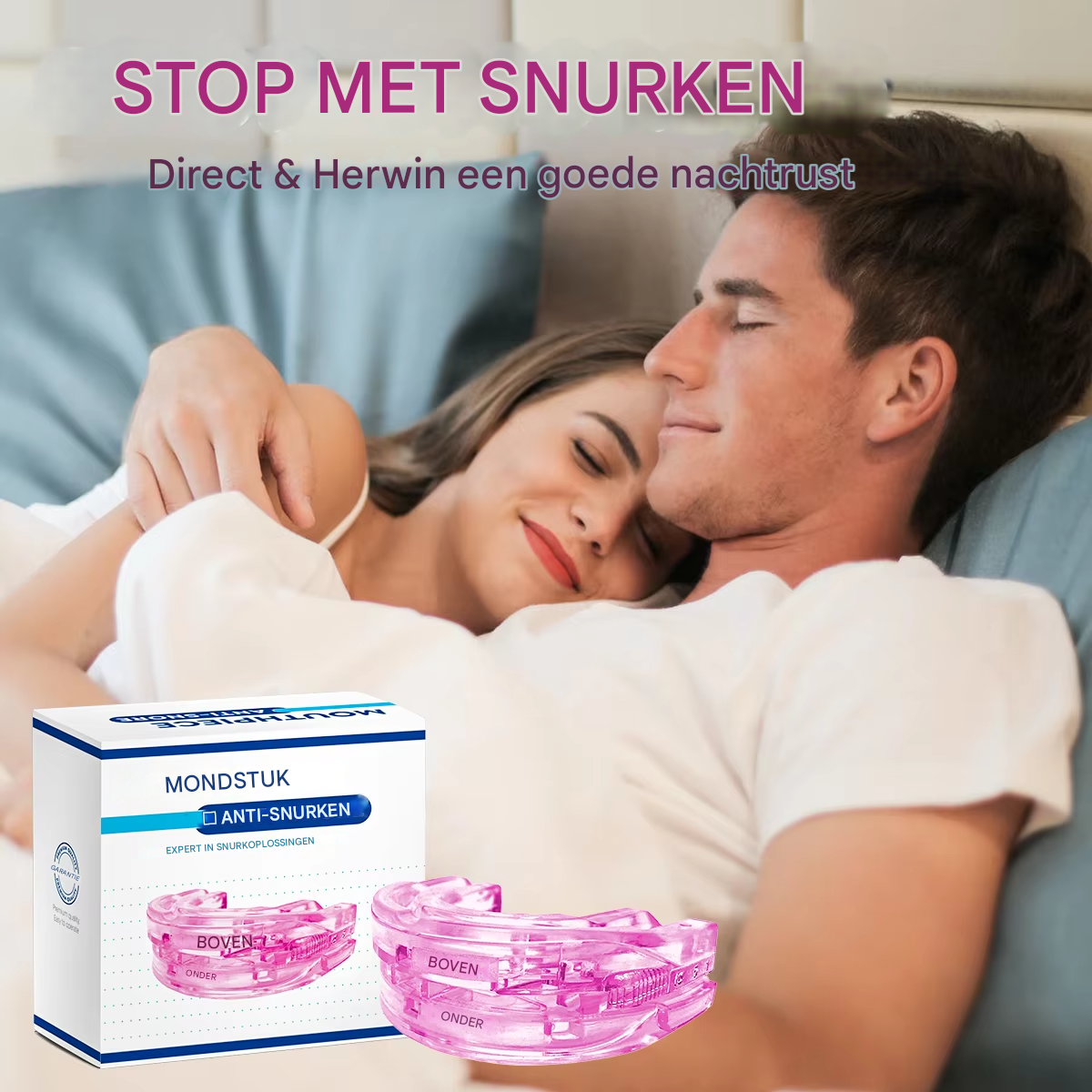 SomnoPro™ | De medische doorbraak die slaapapneu en snurken definitief stopt