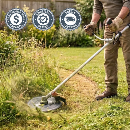 SteelTrim™ | Maai hardnekkig onkruid weg zonder steeds trimdraad te vervangen