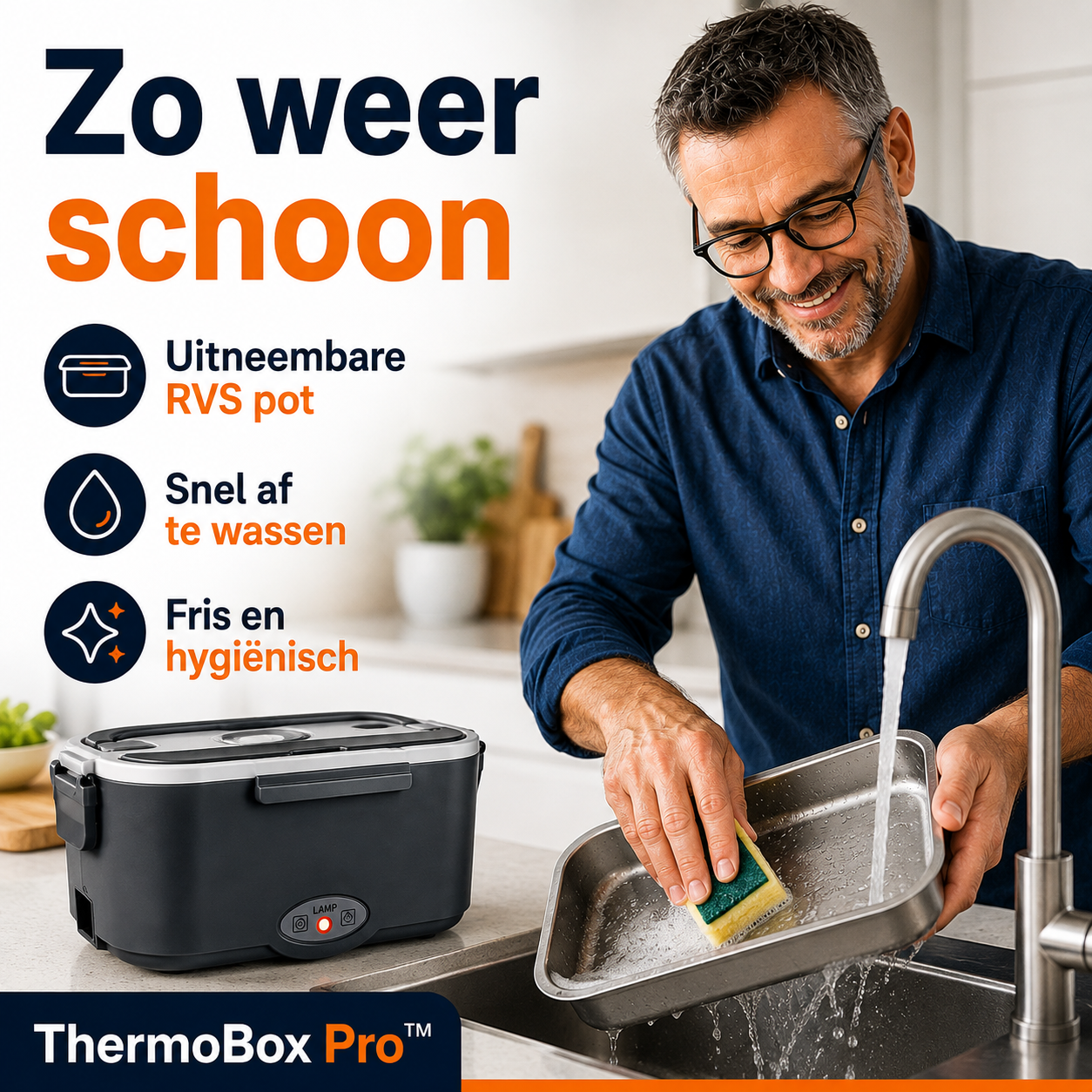 ThermoBox Pro™ – Warm Eten Waar U Ook Bent: De Slimme Magnetron-Vervanger