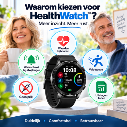 HealthWatch™ | Houd belangrijke bloedwaarden automatisch in de gaten